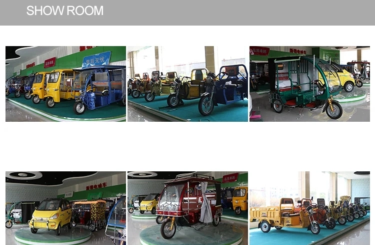 Rickshaw New Energy Electric Tricycle E Rickshaw Passenger Trike Pedicab Motorized Tricycles