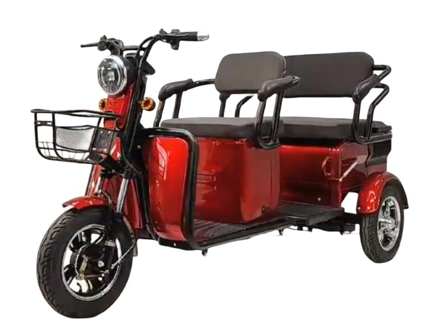 Fat Tire Three Wheel Motor Adult Battery Powered Electric Tricycles Powered Trike for Elderly Leisure Passenger