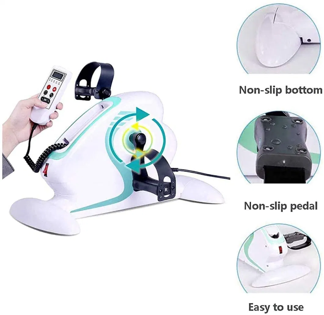 Great Factory Price Personal Health Care Electric Pedal Exerciser Portable Automatic Mini Recumbent Exercise Bike for Seniors