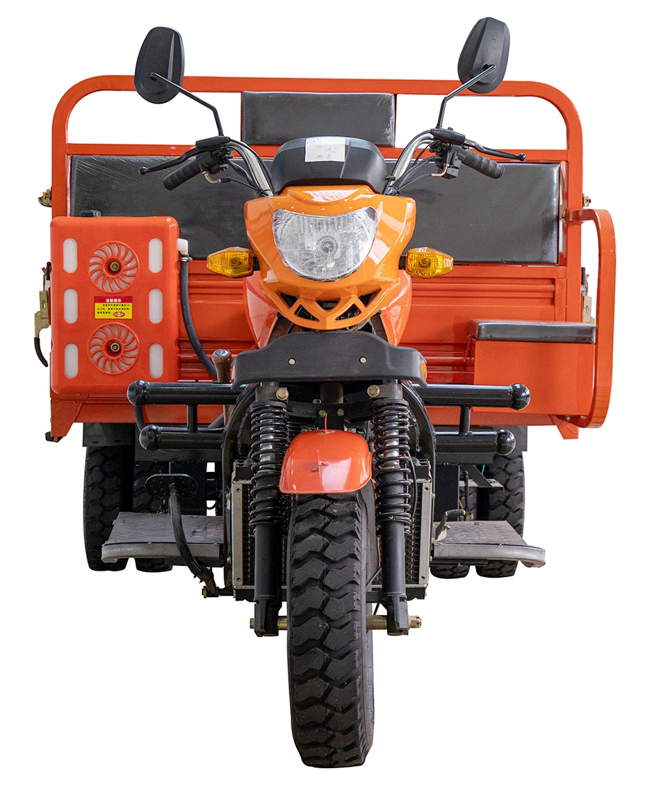 Chongqing Tbs 110cc/150cc Air-Cooled Fuel Electric Folding Tricycle Africa Hot Selling Style