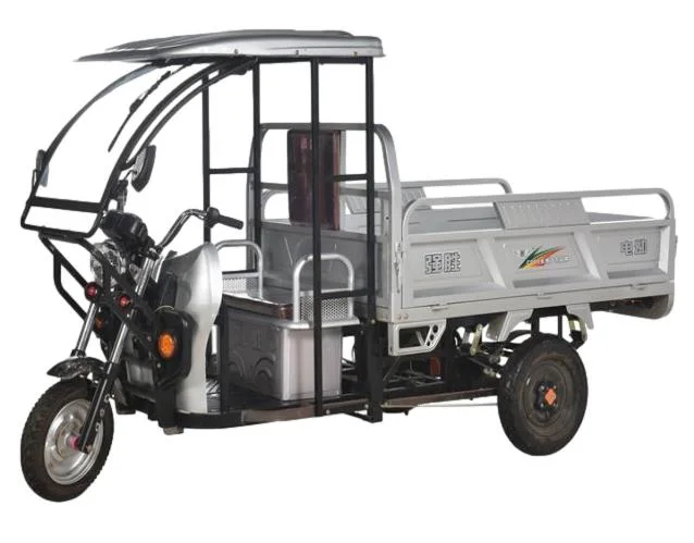 60V 4000W Electric Rickshaw for Cargo Use OEM Loader Tricycle