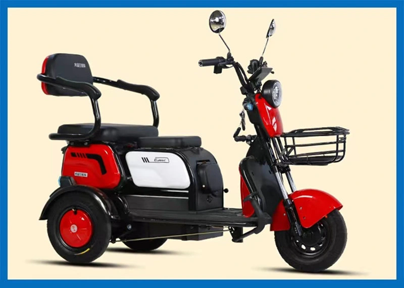 Factory Sale Price Electric Vehicle 3 Wheel Electric Tricycle for Passenger