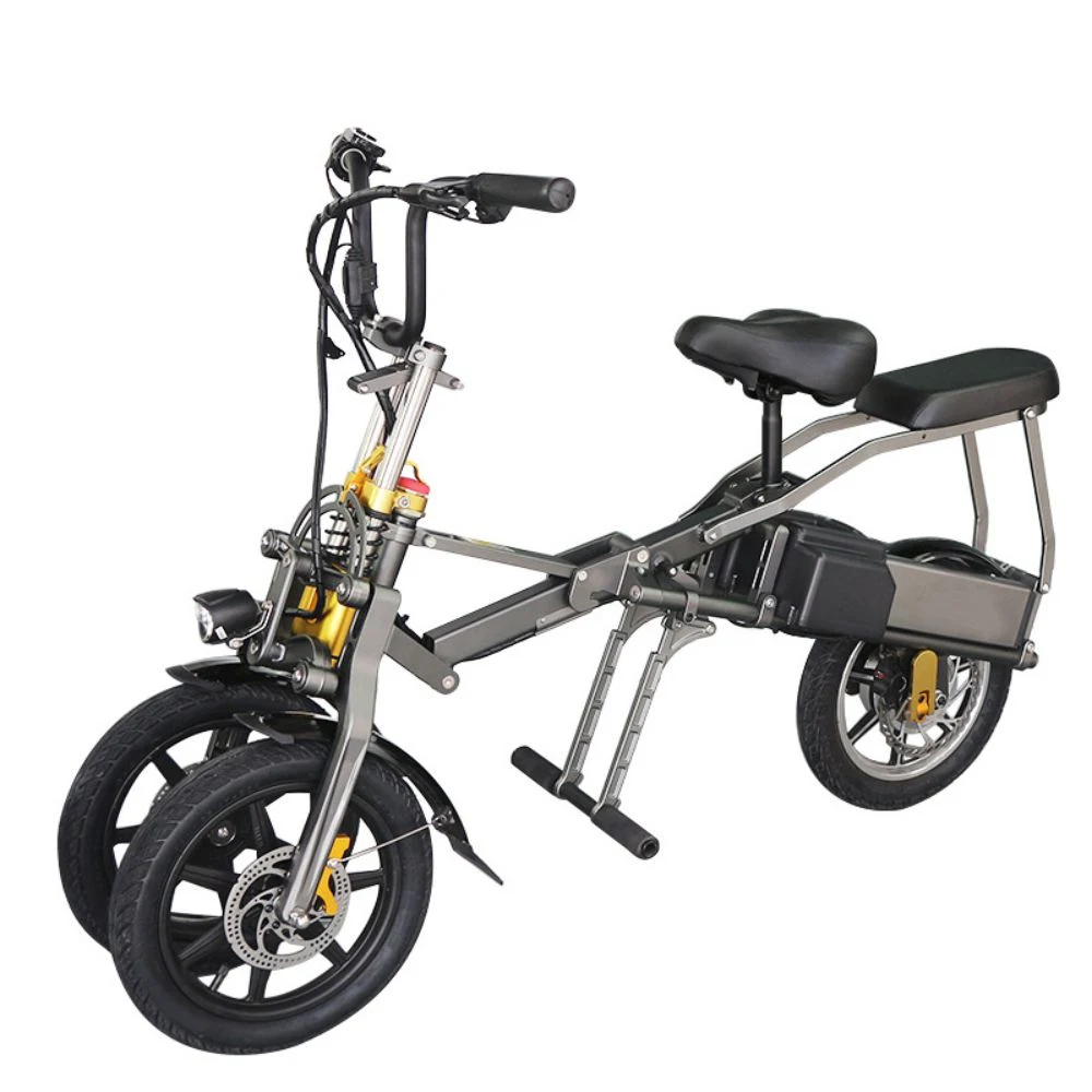2021 Hot Sales Rear Drive 48V350/500W Electric Tricycle
