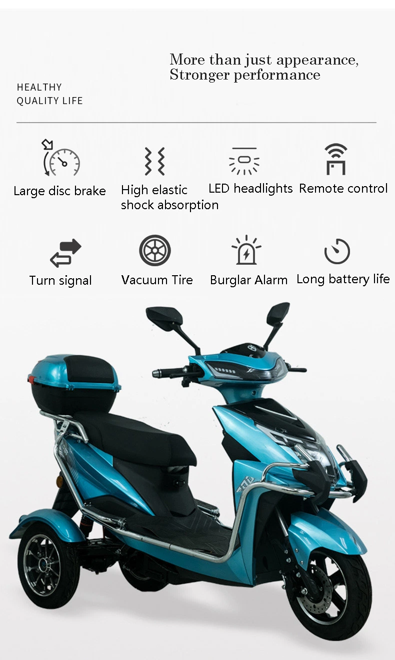 Pardo Zs-T Fashionable Tricycle with Lead-Acid Battery