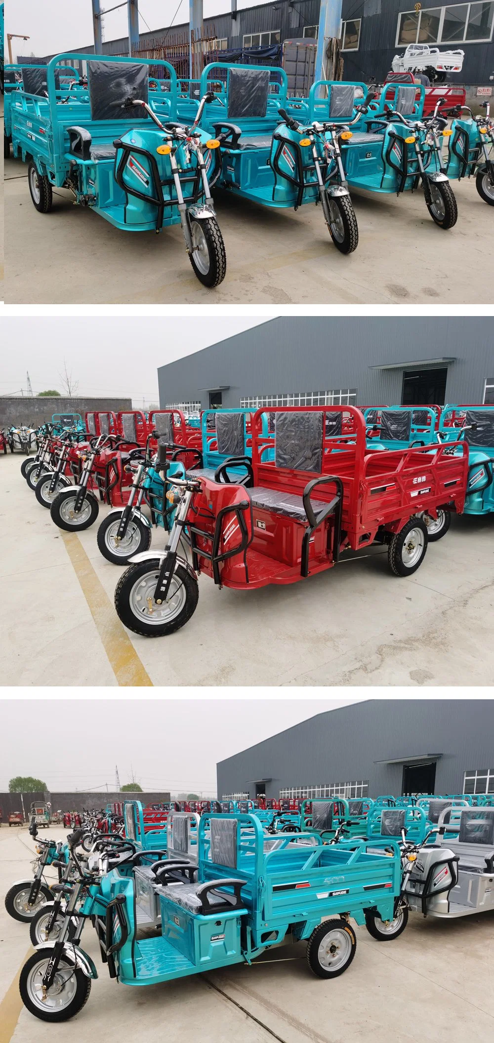 Al-A3 China Three Wheel Cheap Electric Cargo Tricycle Price