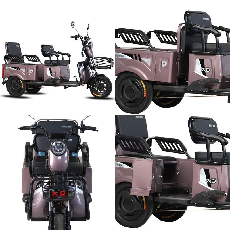 Hot Sale Electric Tricycle Both Passenger Cargo Trikes 3-Wheel Adults Electric Trike