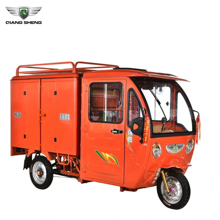 Qiangsheng 2021 New Design Electric Tricycle for Express, Post Delivery Hot Sale for Export