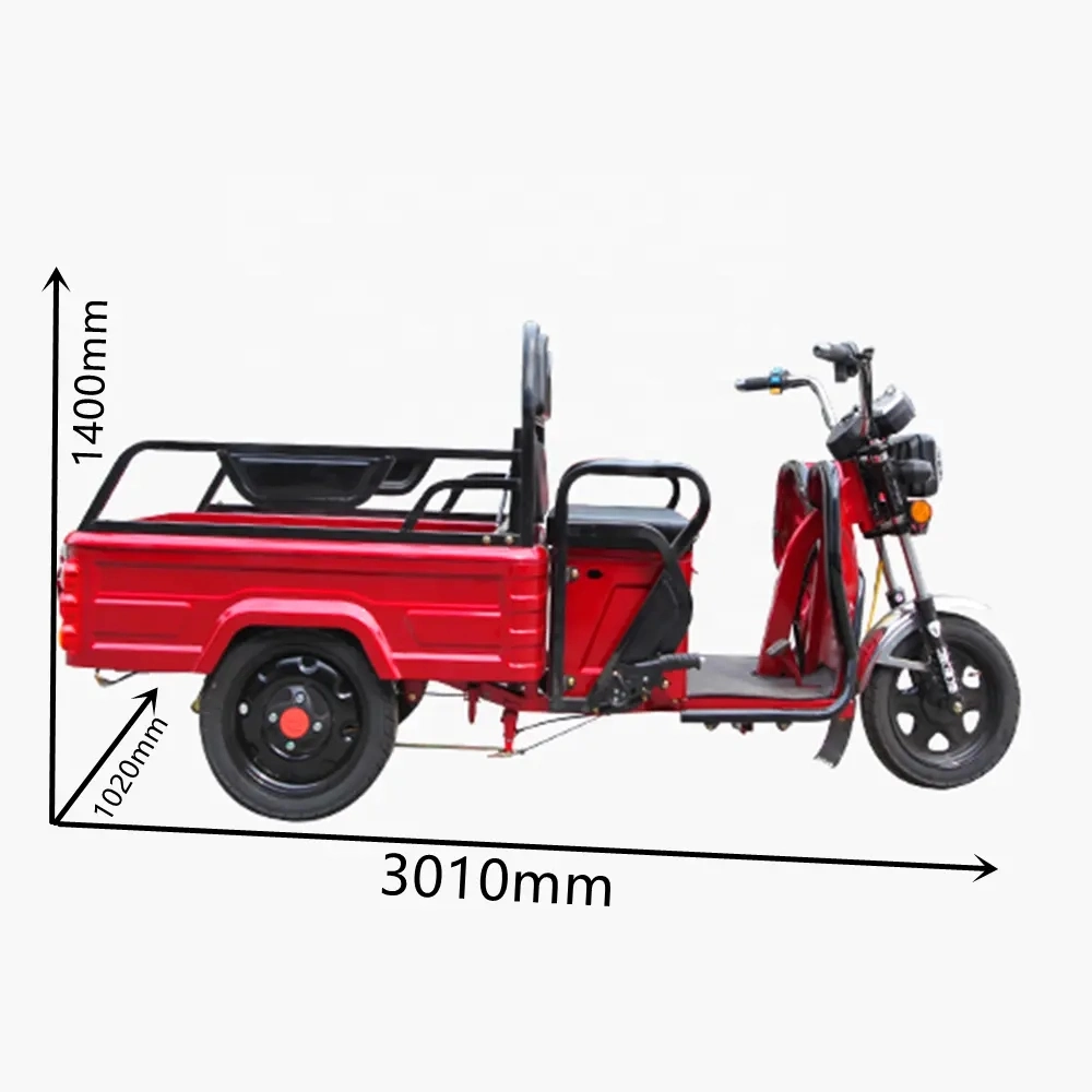 Green Energy Battery High Quality Electric Cargo Tricycle