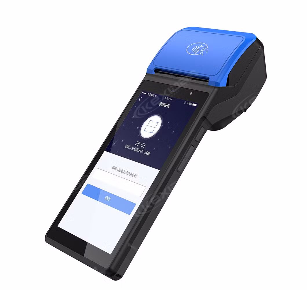 Handheld 4G Cash Register POS Terminal with Wireless Payment Kiosks Andriod 12