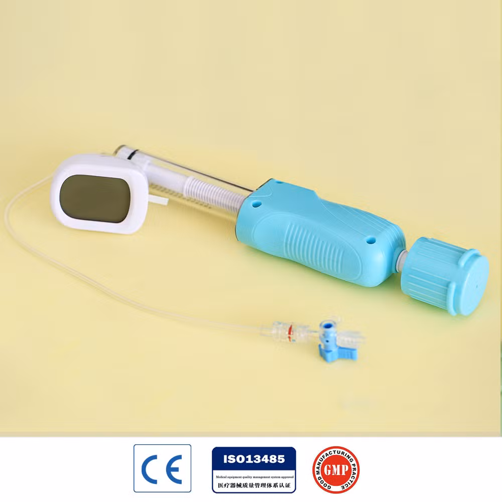 Ce Mark Disposable Balloon Inflation Device with Ordinary Type
