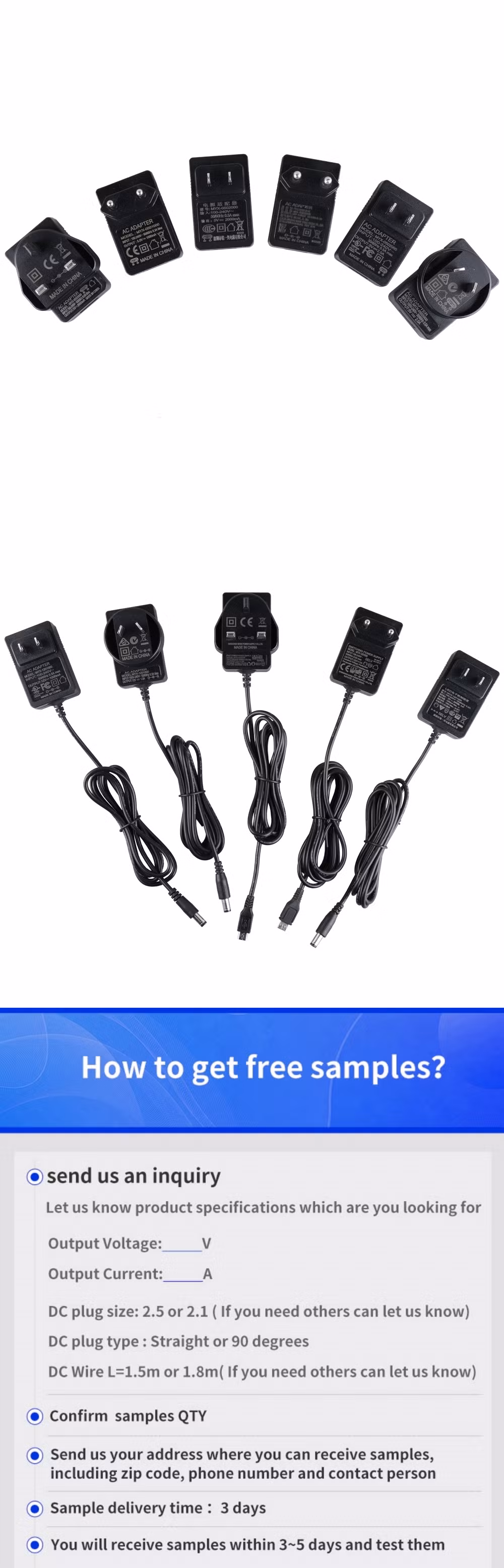 12V 5A Power Adapter 12V 10A RoHS with Logo 25V 4.8A Kcc 36V 3.33A USB-C Best Desktop Laptop 20V 6A 19V 6.32A 24V 5A 18V 6.66A