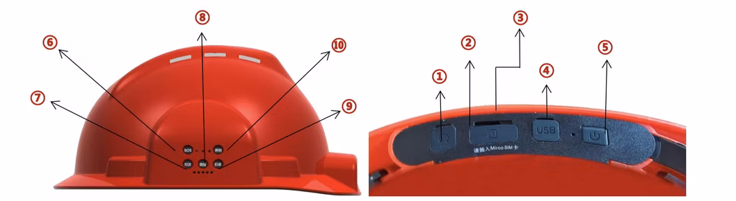 Smart Video Intelligent Helmet Yellow for Seamless Communication and Navigation