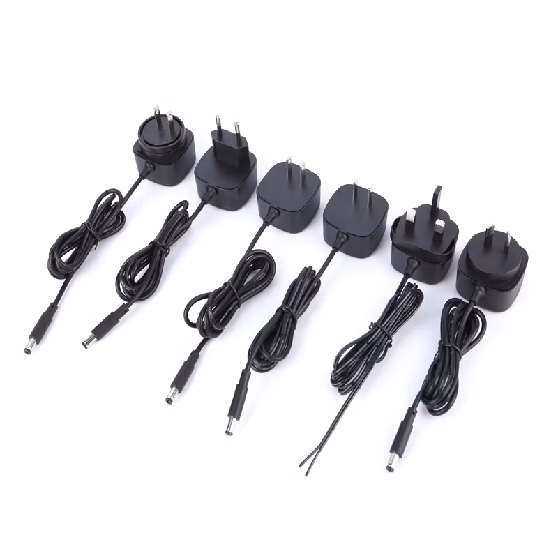 9V 12V 15V 24V 48V Universal Adaptor with CE GS UL PSE FCC SAA C-Tick Kc Kcc AC DC Power Adapter Factory
