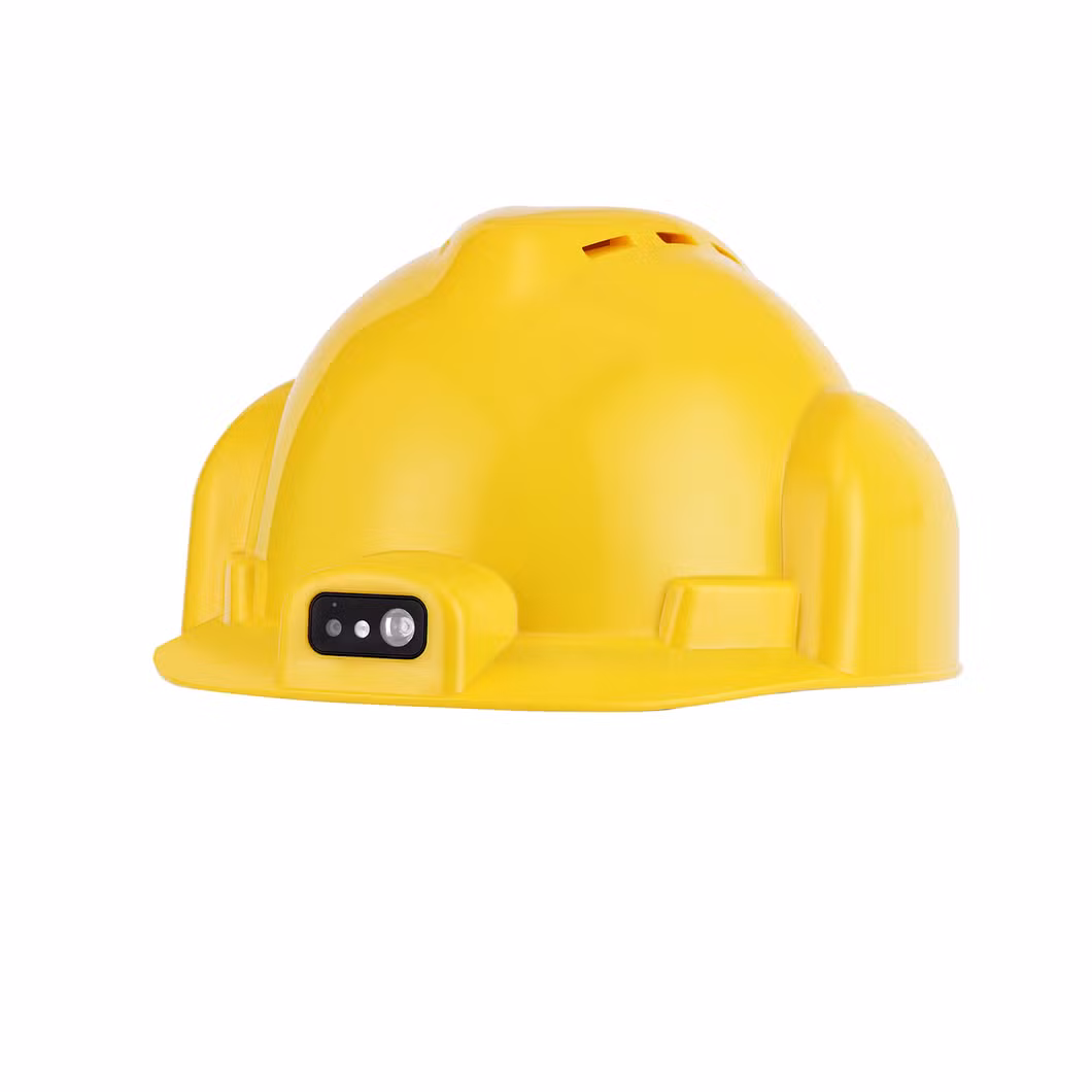 Smart Video Intelligent Helmet Yellow for Seamless Communication and Navigation