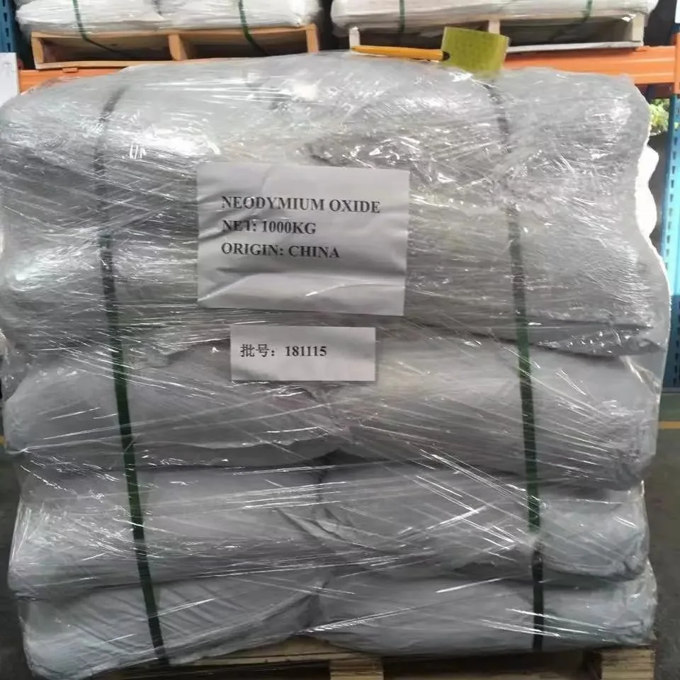 ND2o3 Powder Particles 99.99% Neodymium Trioxide Powder