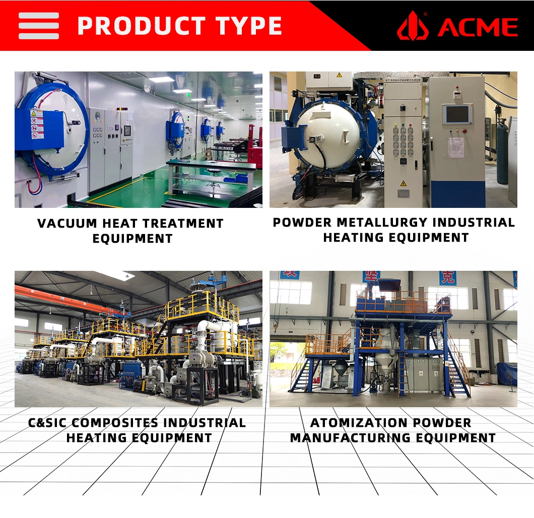 Acme Vacuum Sintering Furnace (SiC/Si3N4/AlN) Horizontal Vacuum Sintering Furnace Hvsf-050511