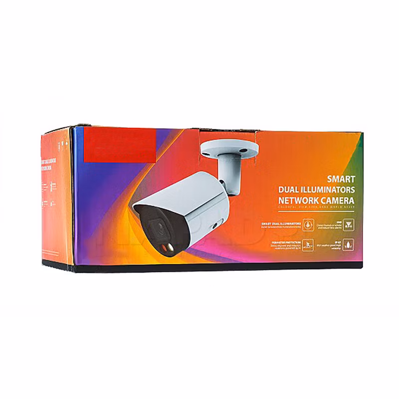 Built-in Mic 2MP Full Color Night Vision Poe IP Security CCTV Camera with After-Sales Support