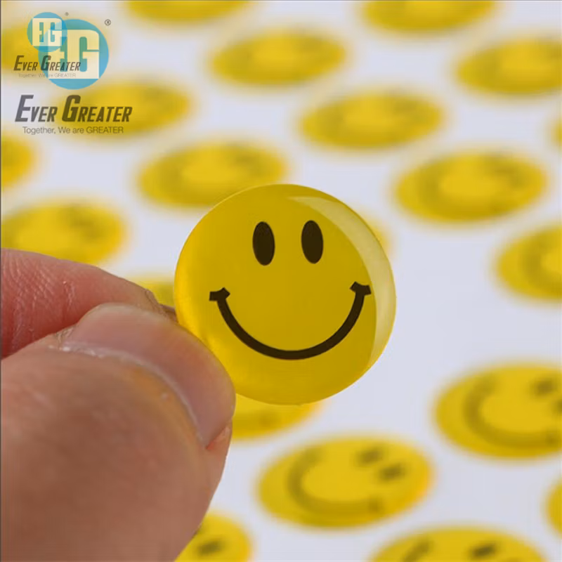 Customized Epoxy Resin Logo Dome Crystal Label Stickers