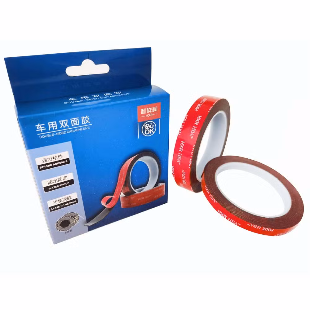 Waterproof High Adhesion Acrylic Double Sided Tape for Automotive and Home Decor
