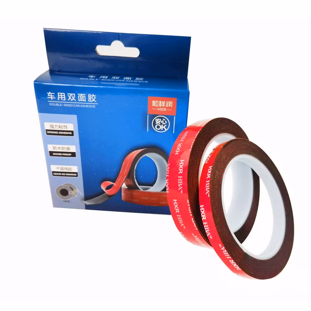 Waterproof High Adhesion Acrylic Double Sided Tape for Automotive and Home Decor