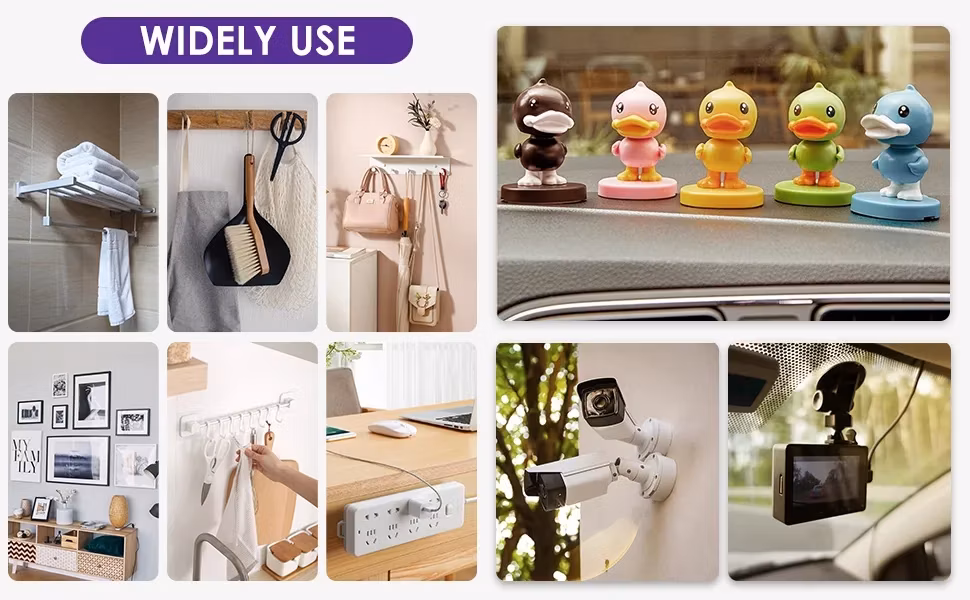 Waterproof High Adhesion Acrylic Double Sided Tape for Automotive and Home Decor