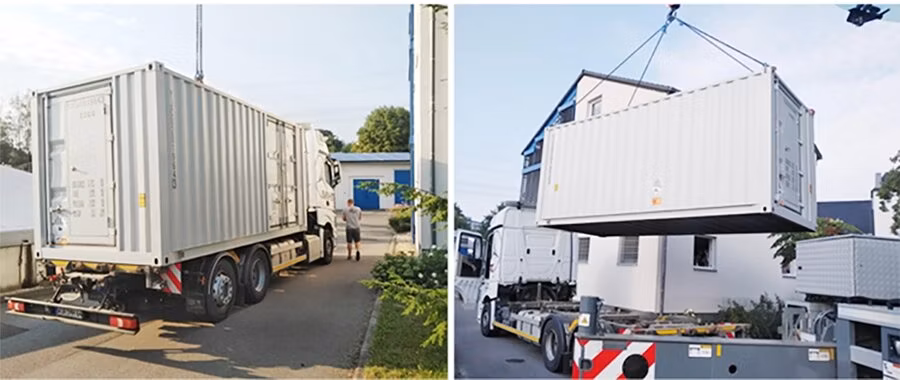 Commercial CE Approved Battery Lithium System Panel Solar Module Ess Storage Container Ess-1mwh