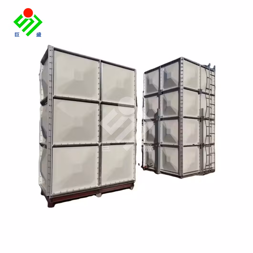 6# 8# 10# Panels SMC Panel Tanks China Manufacturer FRP Fiber Reinforced Plastic FRP Water Tank Installation System Used for Agricultural Irrigation Store Water