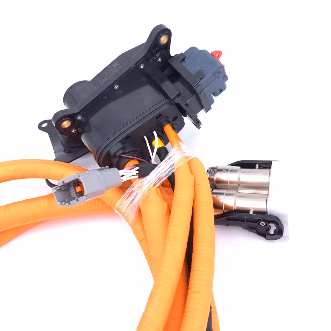 Custom Design of New Energy Vehicle Wiring Harness Cable Assembly with Phoenix Te Amphenol Deutsch Connectors EV Cable 50mm2 70mm2 90mm2 150 ° C 1000V