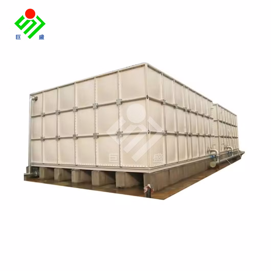 6# 8# 10# Panels SMC Panel Tanks China Manufacturer FRP Fiber Reinforced Plastic FRP Water Tank Installation System Used for Agricultural Irrigation Store Water