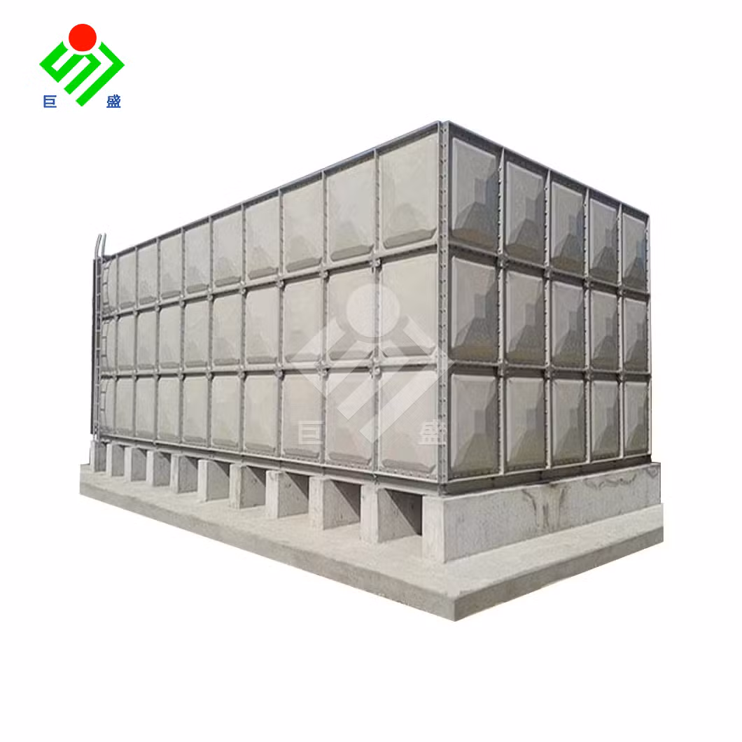 6# 8# 10# Panels SMC Panel Tanks China Manufacturer FRP Fiber Reinforced Plastic FRP Water Tank Installation System Used for Agricultural Irrigation Store Water