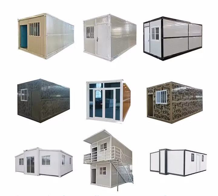 20FT 40FT Cheap Folding Portable House Foldable Prefabricated Container Home