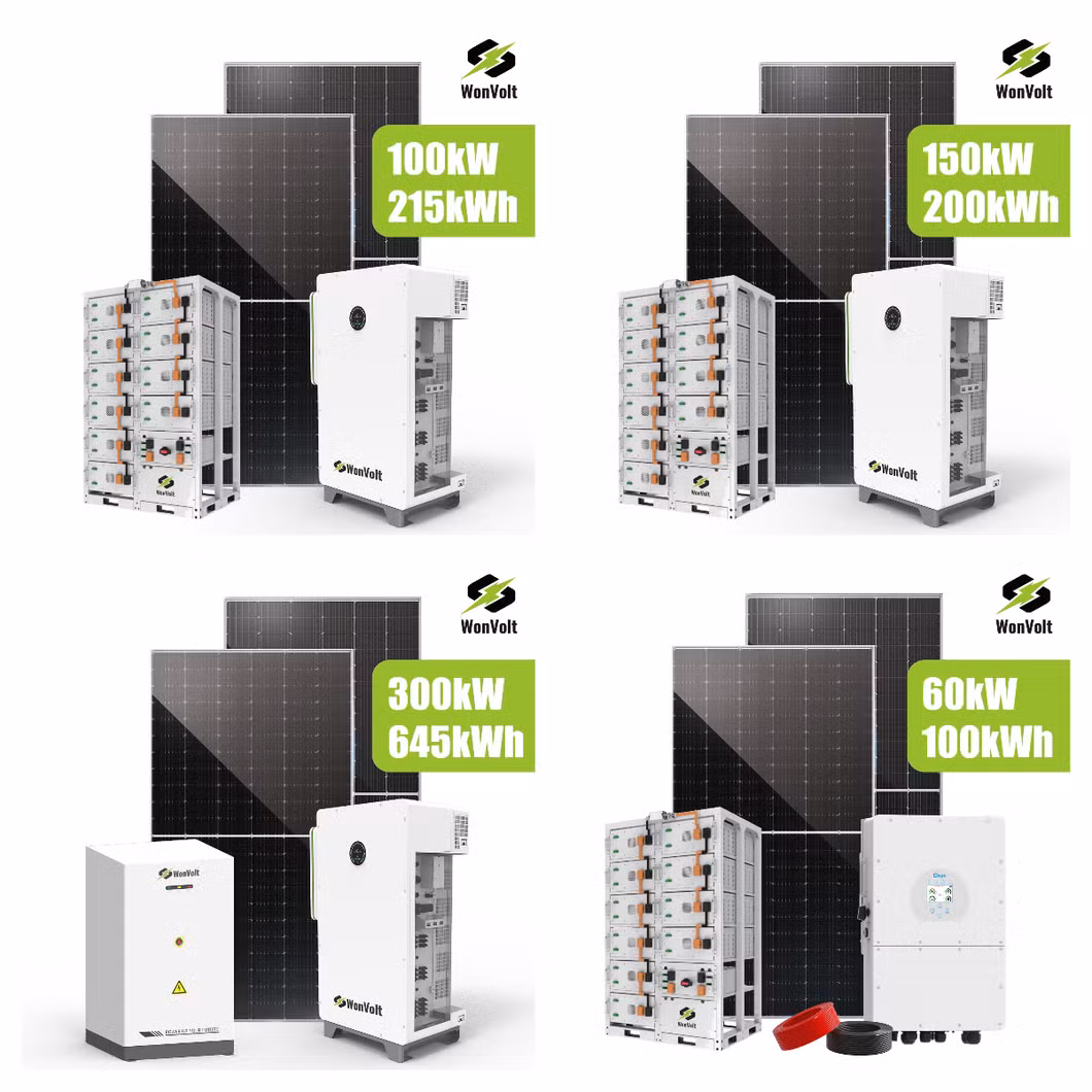 Deye Solar Inverter 8kw 10kw Home-Energy-Storage-System 10kw 15kw 20kw 30kw Home Solar Power System with 15kwh 30kwh Power Station