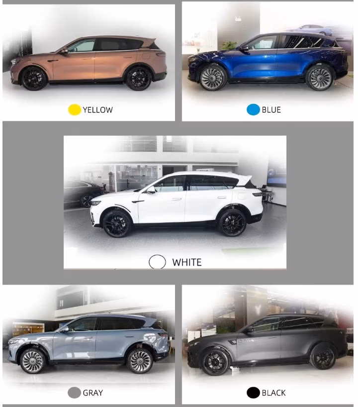 Voyah Free Lantu 2024 Deluxe Car 5-Doors 5-Seats EV Extended-Range Ultra-Long Range Intelligent Driving Edition Hybrid SUV off-Road Vehicle New Energy Car