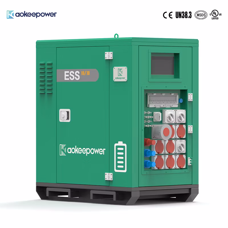 Aoke Eco-Friendly Advanced Industrial Solar Energy Storage System LiFePO4 Battery in China
