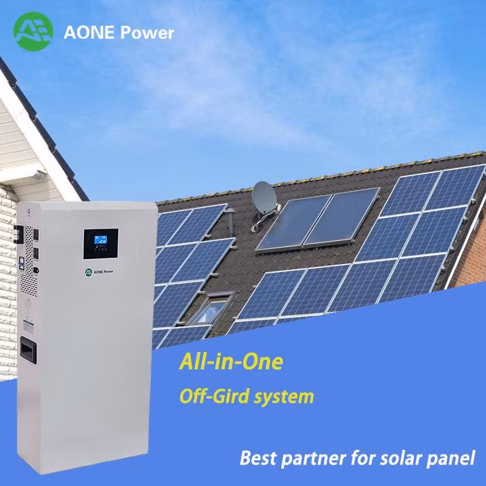 OEM Home Solar Energy Power System 5kwh / 3kw All-in-One off Grid Solar Powered Generator Lithium Storage 5000W Solar System for Home Price PV Power Kits