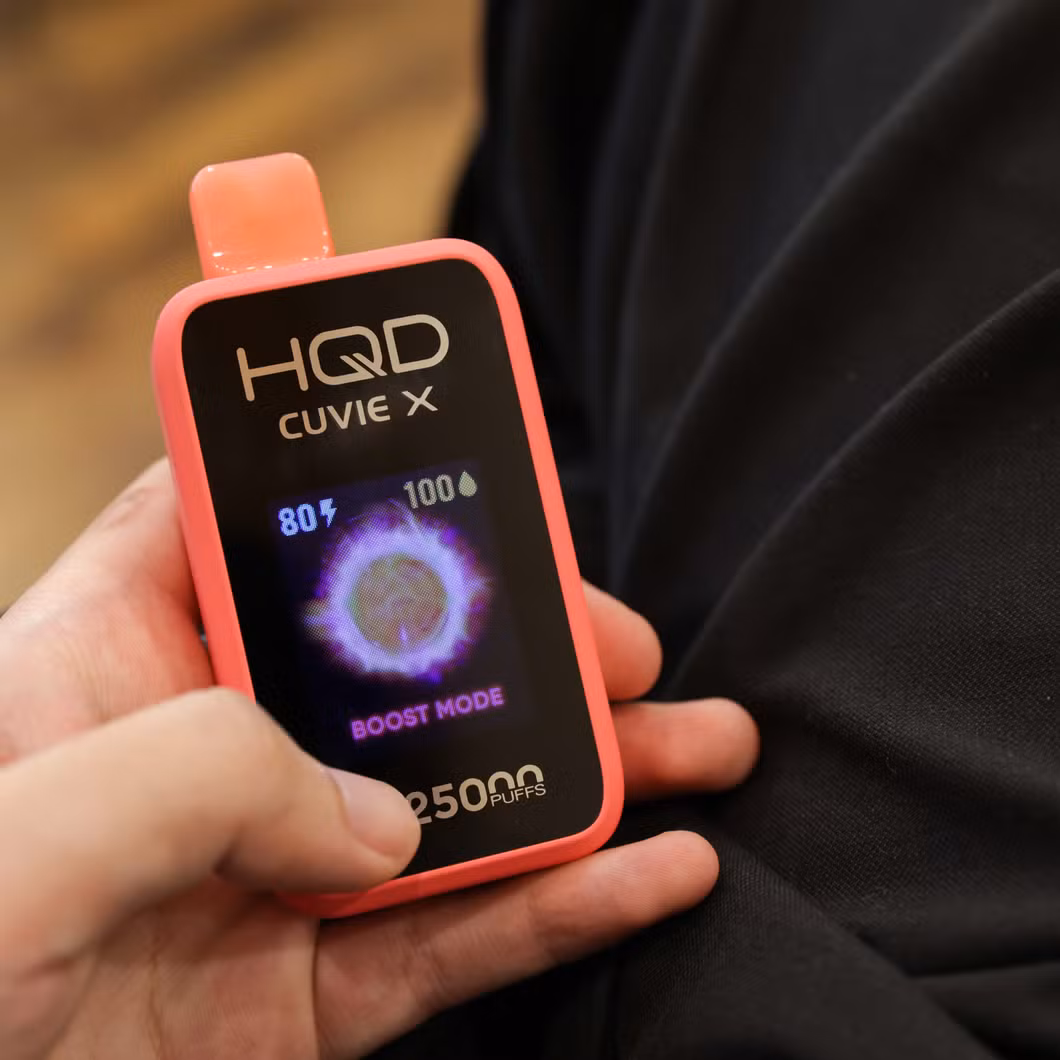 Hqd Cuvie X Puff 25000 Disposable Vape Device Best Price Factory Wholesale Digital Screen Disposable Mini Electronic Cigarettes 15K 20K 25K Vapor