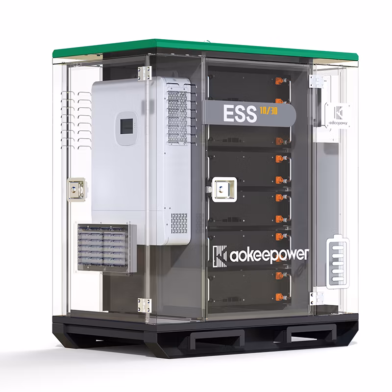 Aoke Eco-Friendly Advanced Industrial Solar Energy Storage System LiFePO4 Battery in China