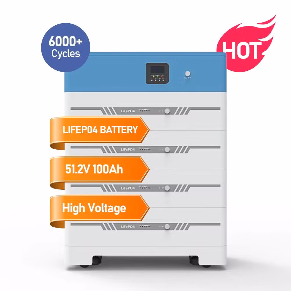 All-in-One 20kwh 30kwh 15kwh 10kwh Home Energy Storage System Lithium Ion Inverter 51.2V 100ah LiFePO4 Stackable off-Grid RS485