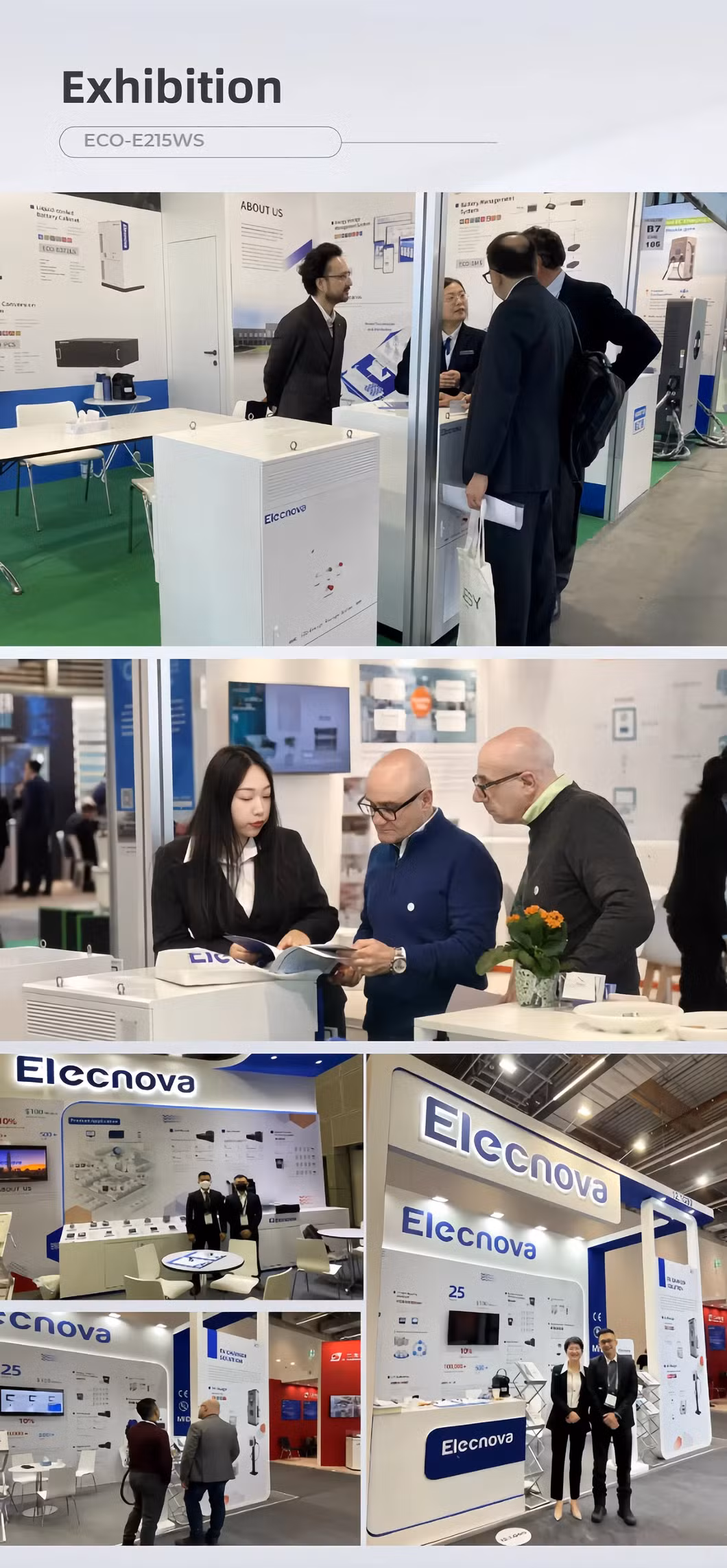 Elecnova Renewable Energy Solar Generator, 200kw 300kwh Solar Battery Energy Storage System
