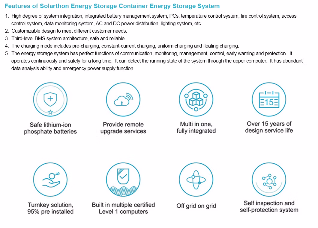 1MW Ess Energy Storage System Solution