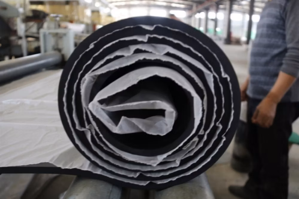 Acid and Alkali Rresistant NBR Rubber Sheet Roll for Sealing