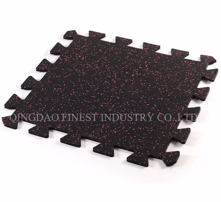 Anti Vibration Shock Absorber Interlocking High Density Crossfit Gym Rubber EPDM Flooring/Floor/Tile/ Mat