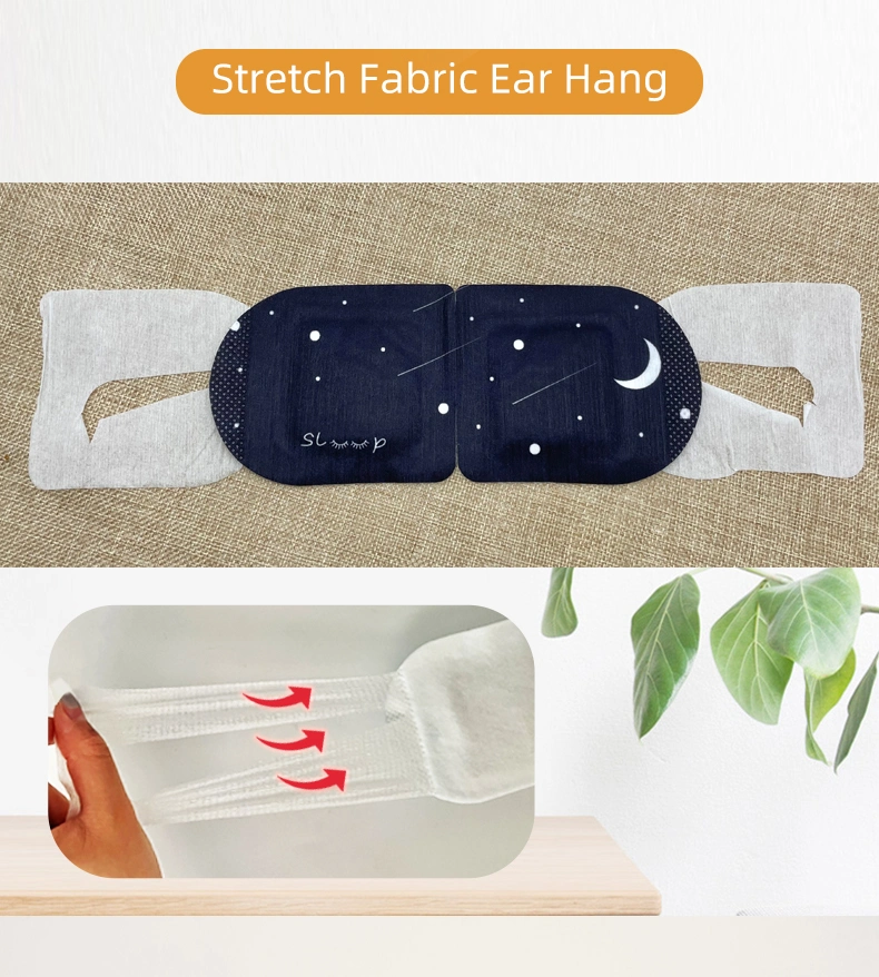 Disposable Steam Eye Mask Self-Heating Chamomile, Unscent, Lavender to Relieve Eye Fatigue Anti Aging Sleep Eyemask
