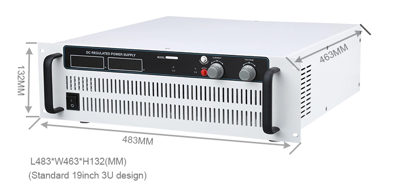 19inch 3u Rack Mount 7200W 30V 200A 240A DC Power Supply DC Power Supply Use to Test Capacitors Electroplate