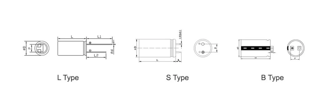Ultracapacitor 2.7V Double Layer Farad Capacitors 2.7V360f Super Capacitor 360f Radial-Type Supercapacitor for Controller
