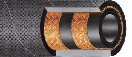 High Flexible Smooth Textile Braided 20bar 300psi Air Water Fuel Oil Sandblasting Suction Discharge Steel Wire Braided Hydraulic PVC Flat Plastic Rubber Hose