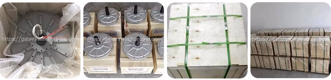Vertical Axis Horizontal Axis Small Household Disc Type External Rotor Ironless Permanent Magnet Generator Wind Hydraulic Coreless Generator