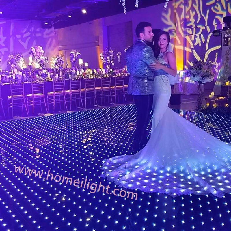 New HD P12.5mm Wholesale Full Color Screen Dance Floor for Stage Concert Hall Disco Club