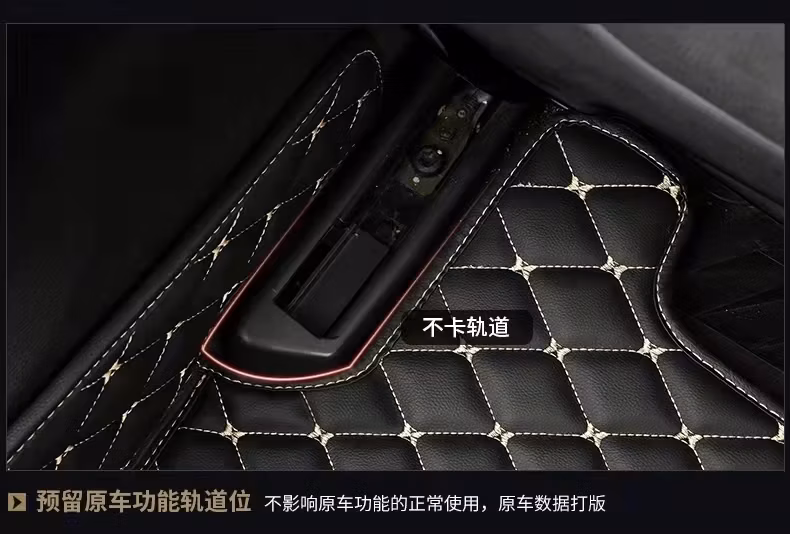 Waterproof Anti Slip Car Floor Mats Universal Fit Heavy Duty Rubber for All Weather Protection Black Automotive Floor Mats
