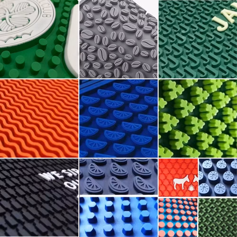 High Quality PVC Counter Top Dish Glass Drying Mat Custom Rubber Bar Mat for Caperdonich Moosehead Breweries Oland Brewery